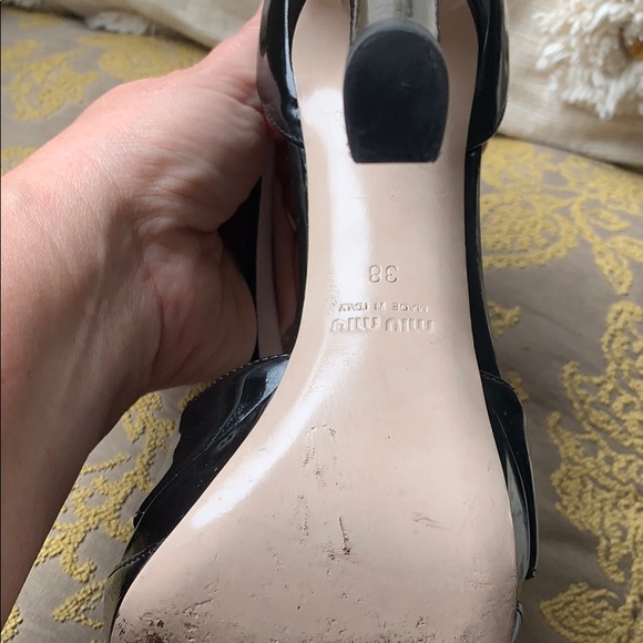 Flawless miu miu black patent heels - Picture 5 of 5